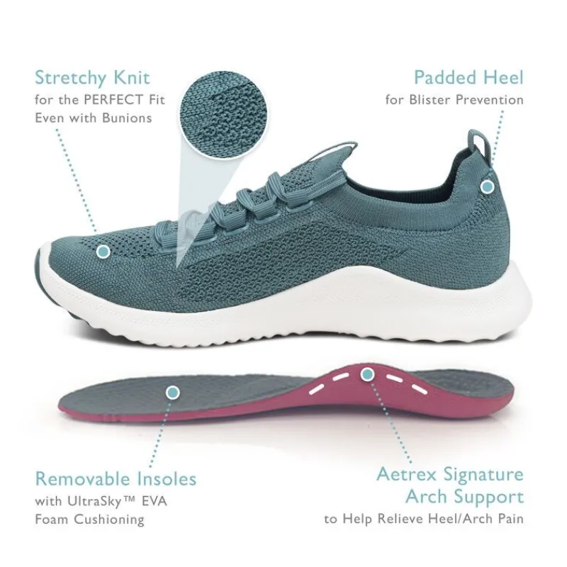 Aetrex Carly Arch Support Sneakers