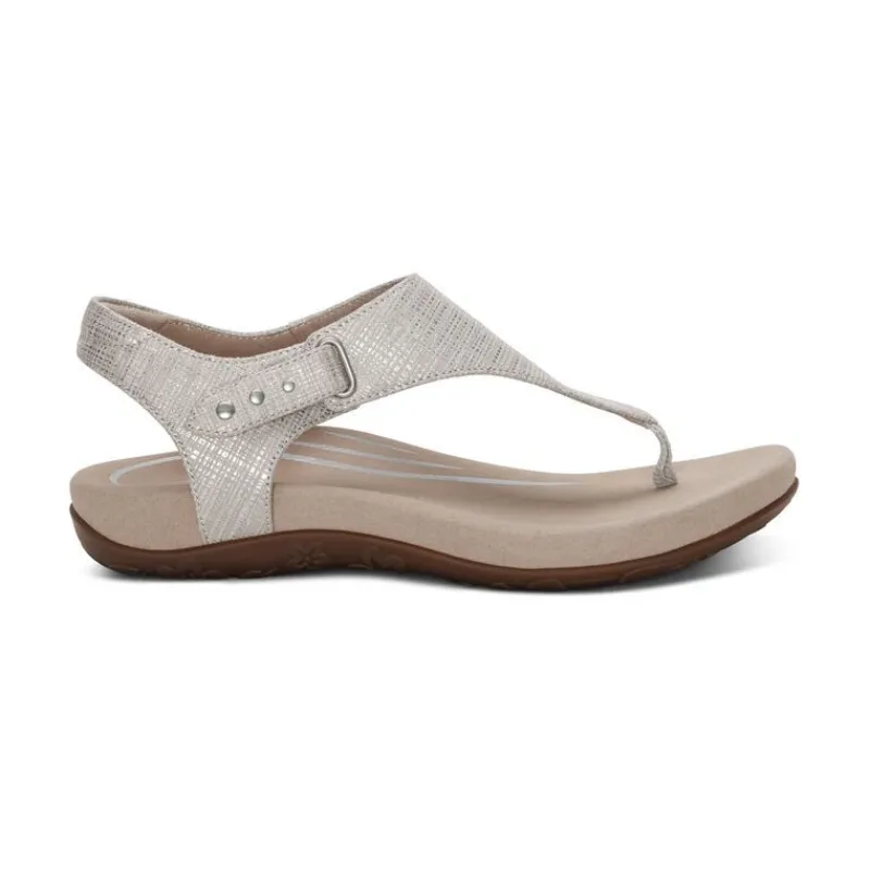Aetrex Ellie Adjustable Quarter Strap Thong