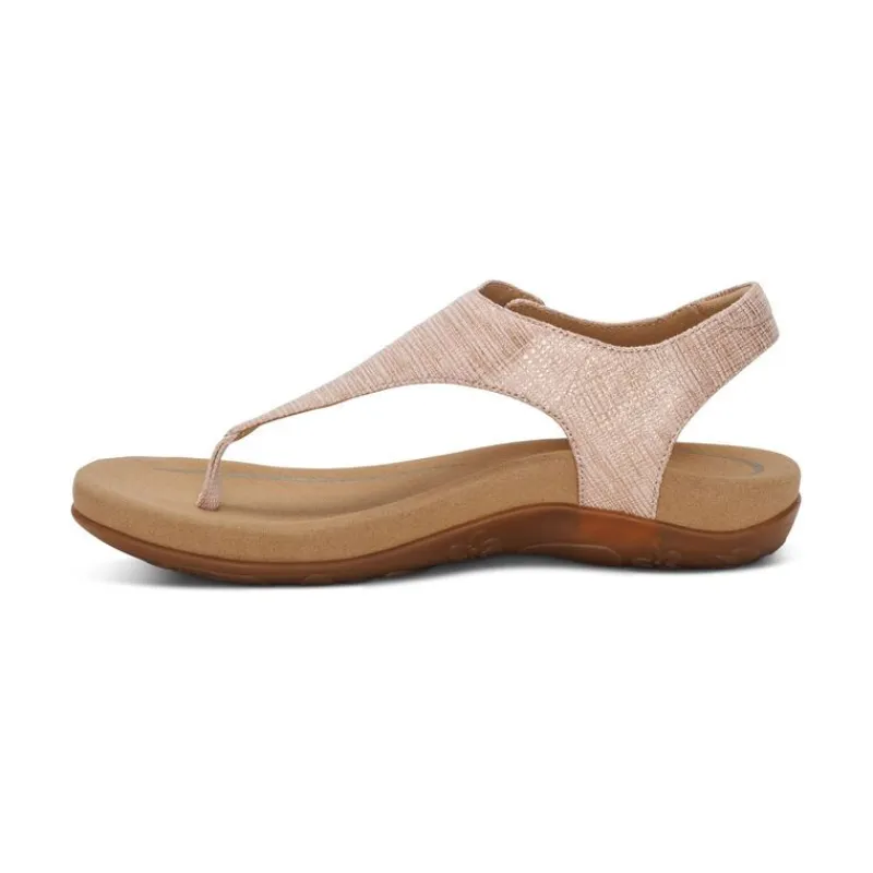Aetrex Ellie Adjustable Quarter Strap Thong