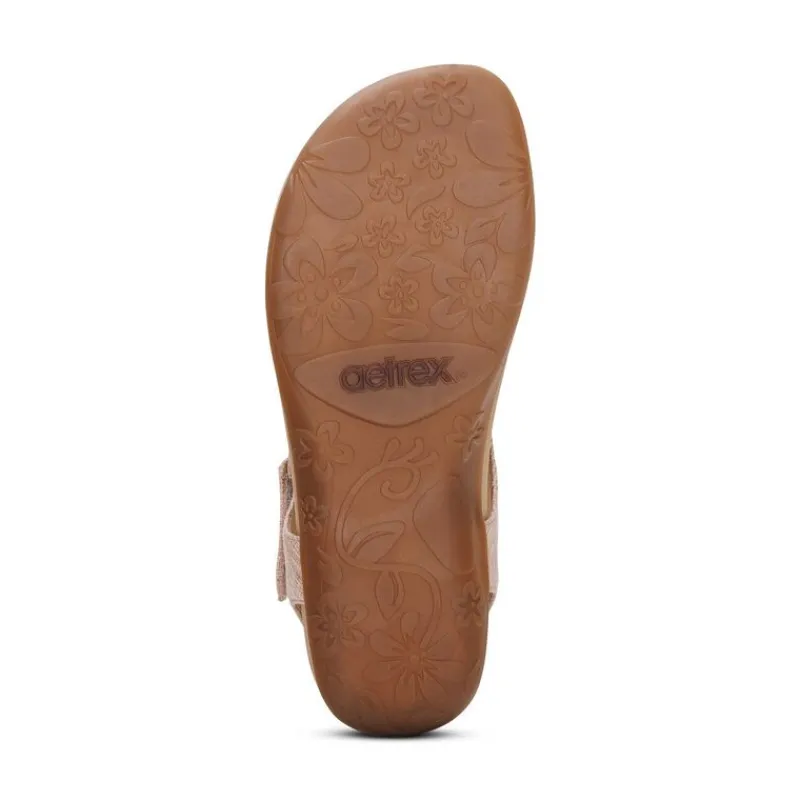 Aetrex Ellie Adjustable Quarter Strap Thong