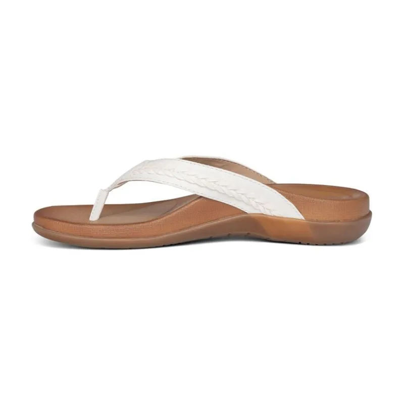 Aetrex Emmy Braided Thong