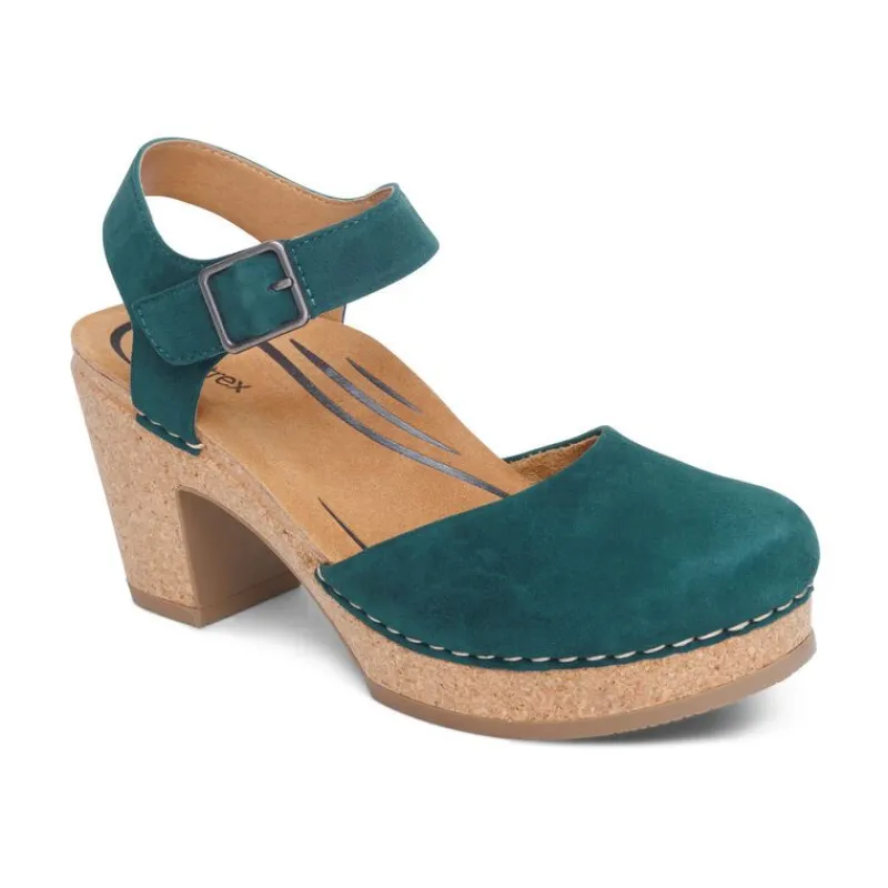 Aetrex Finley Closed Toe Heel