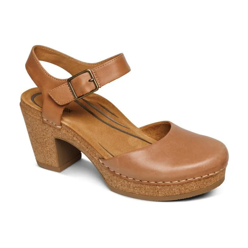 Aetrex Finley Closed Toe Heel