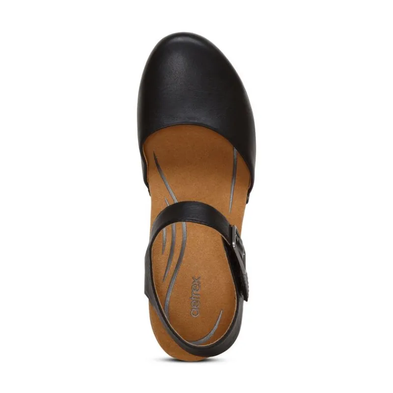 Aetrex Finley Closed Toe Heel