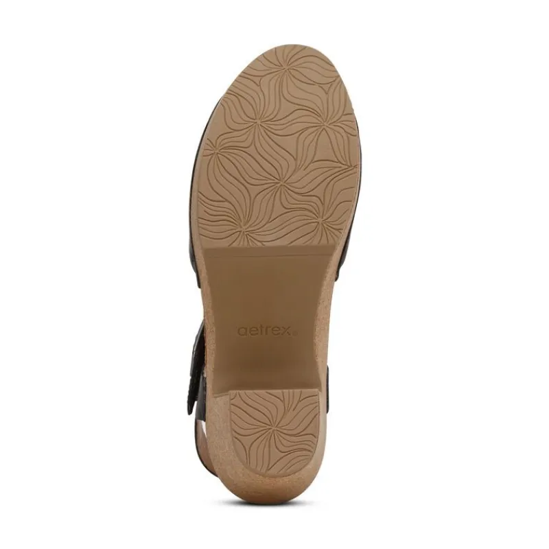 Aetrex Finley Closed Toe Heel
