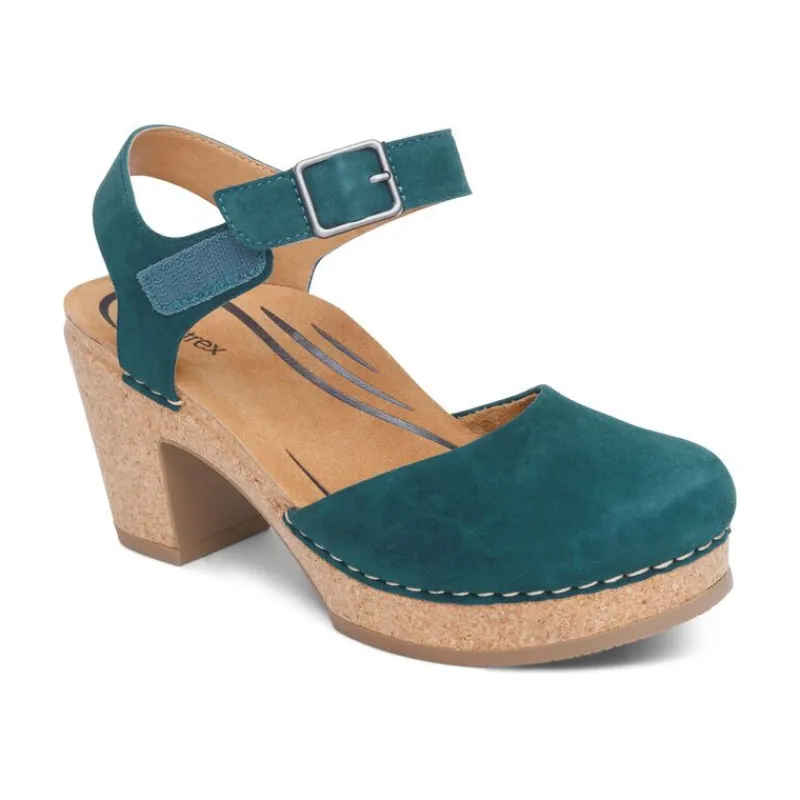 Aetrex Finley Closed Toe Heel