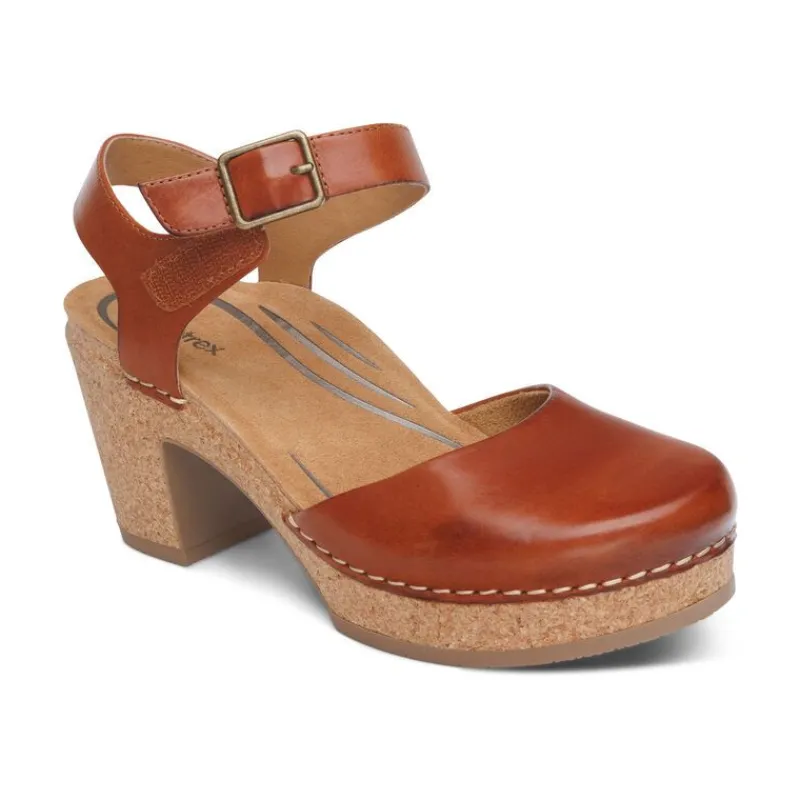 Aetrex Finley Closed Toe Heel