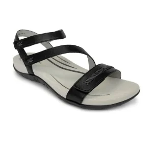 Aetrex Gabby Adjustable Quarter Strap Sandal