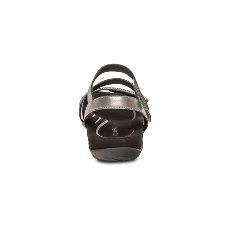 Aetrex Gabby Adjustable Quarter Strap Sandal