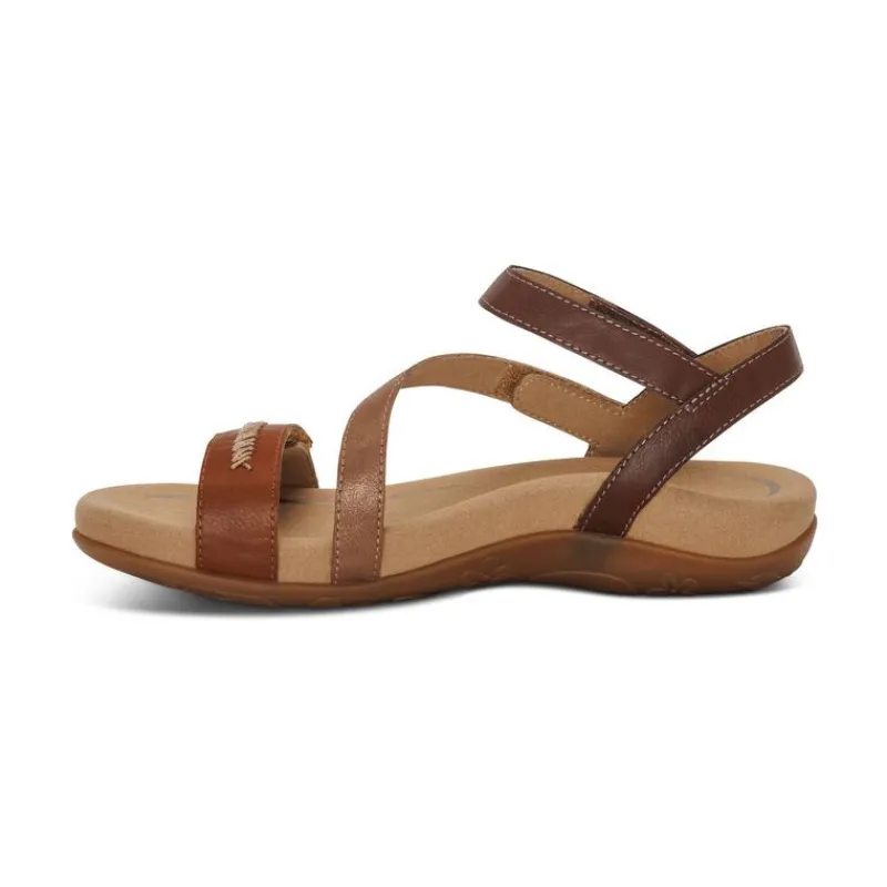 Aetrex Gabby Adjustable Quarter Strap Sandal