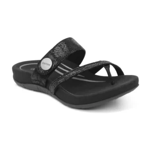 Aetrex Izzy Adjustable Slide Sandal