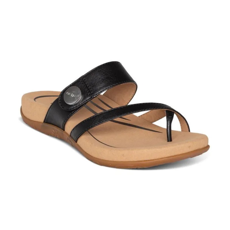 Aetrex Izzy Adjustable Slide Sandal