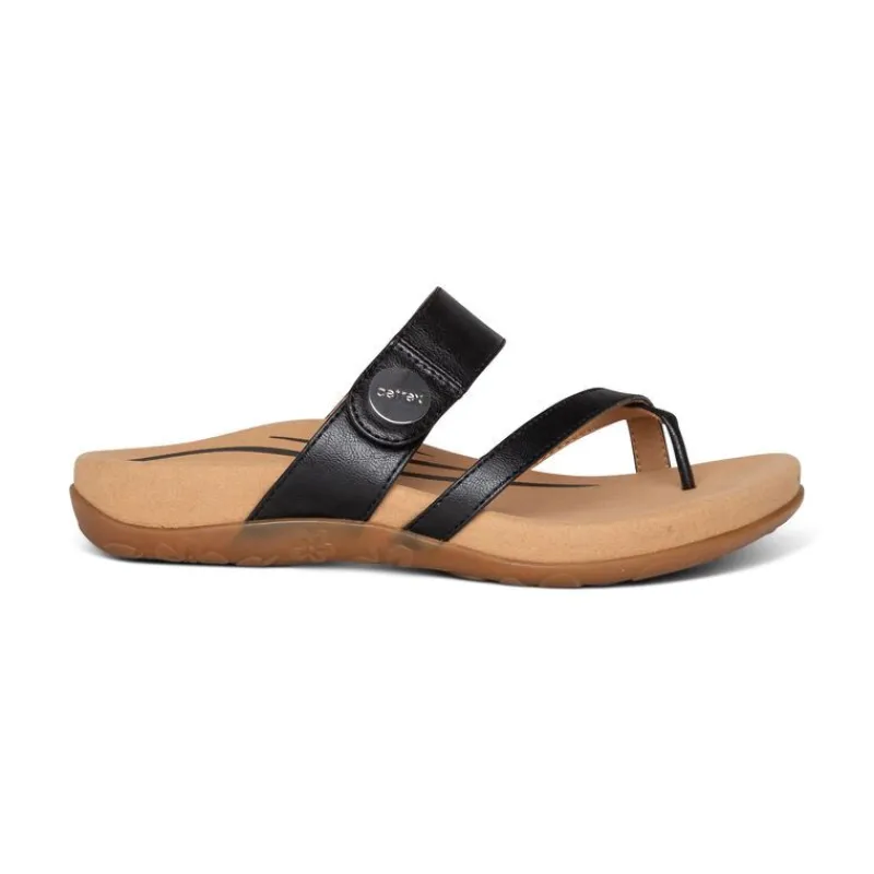 Aetrex Izzy Adjustable Slide Sandal