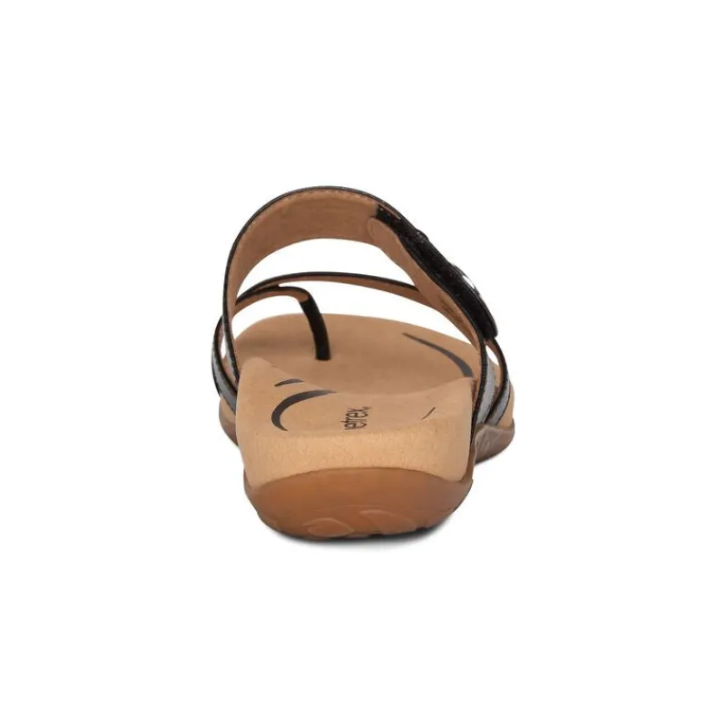 Aetrex Izzy Adjustable Slide Sandal