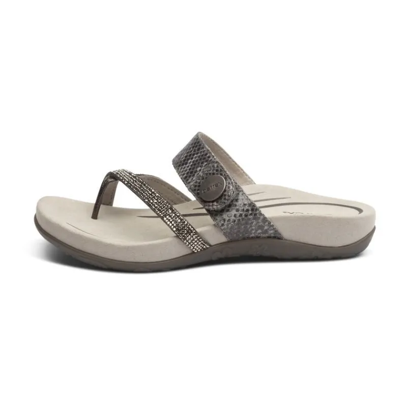 Aetrex Izzy Adjustable Slide Sandal
