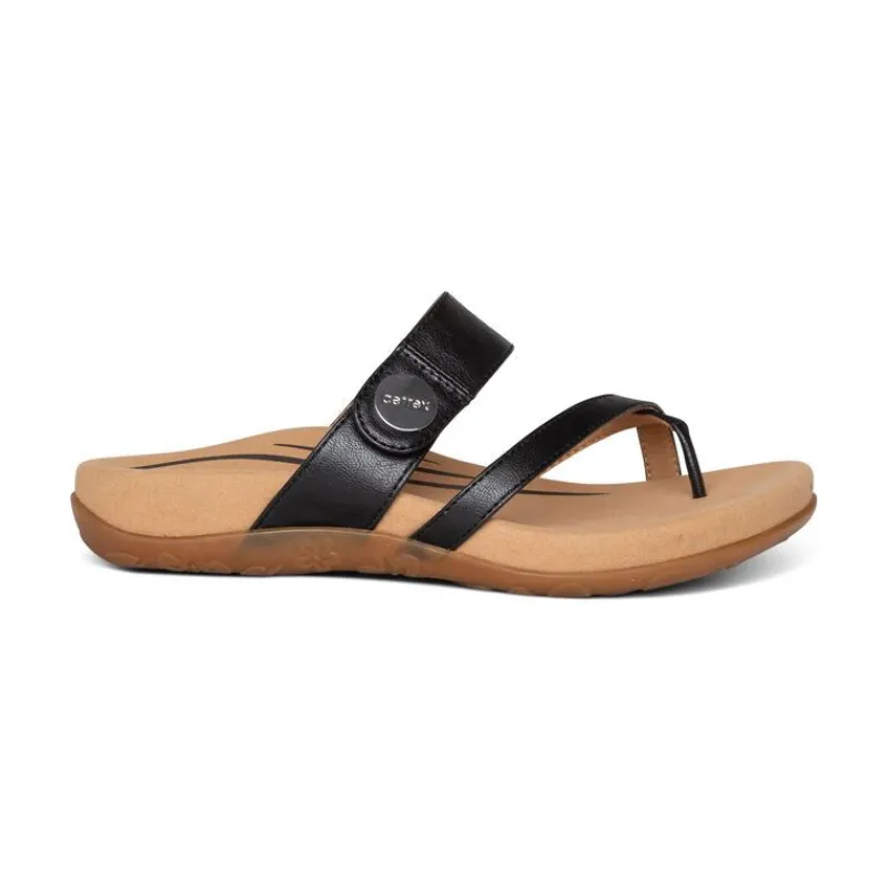 Aetrex Izzy Adjustable Slide Sandal