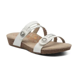 Aetrex Janey Braided Slide