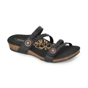 Aetrex Janey Braided Slide