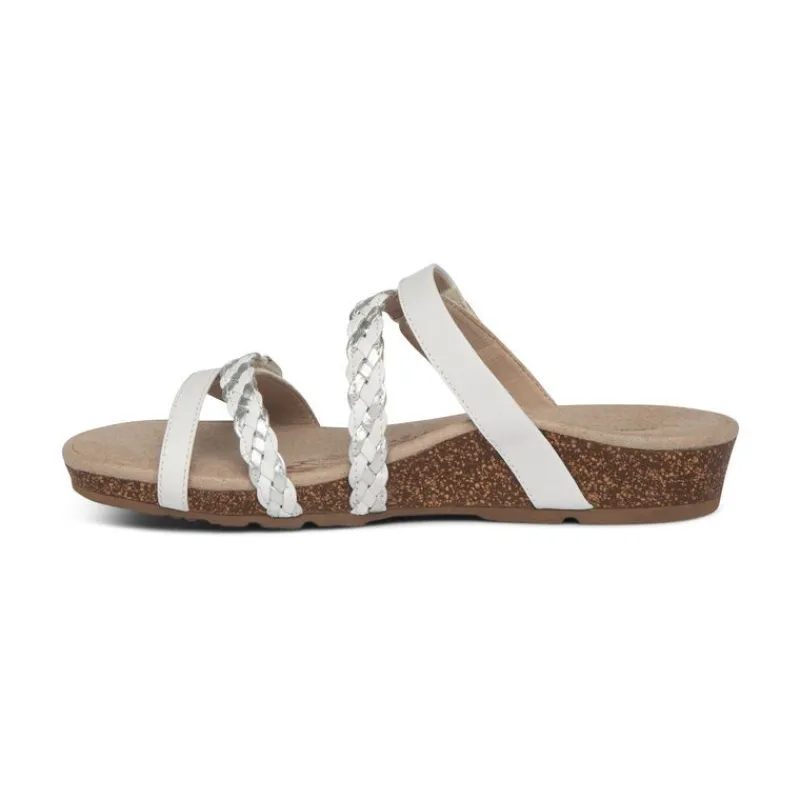 Aetrex Janey Braided Slide