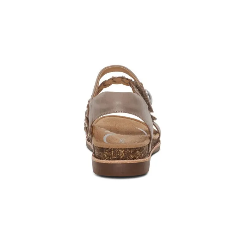 Aetrex Jenn Quarter Strap Sandal