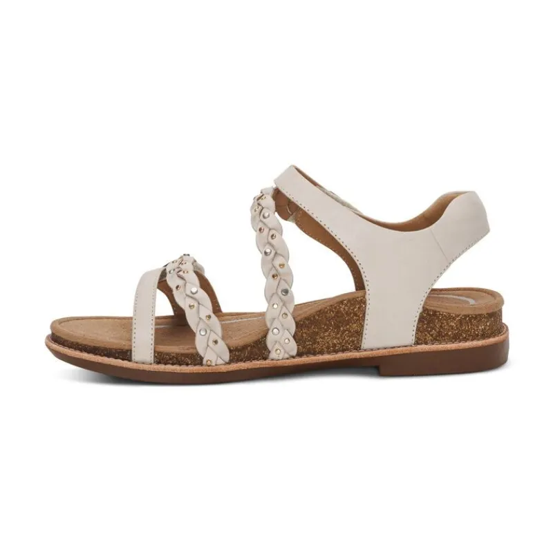 Aetrex Jenn Quarter Strap Sandal