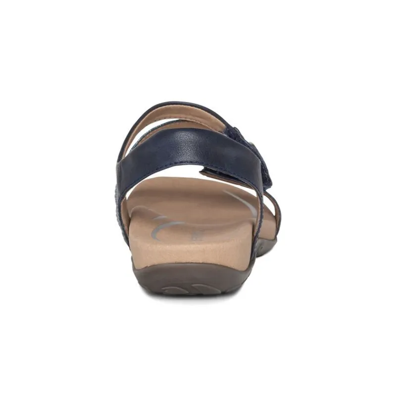 Aetrex Jess Adjustable Quarter Strap Sandal