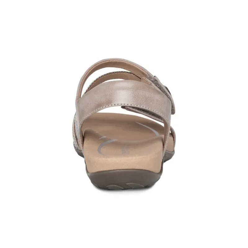Aetrex Jess Adjustable Quarter Strap Sandal