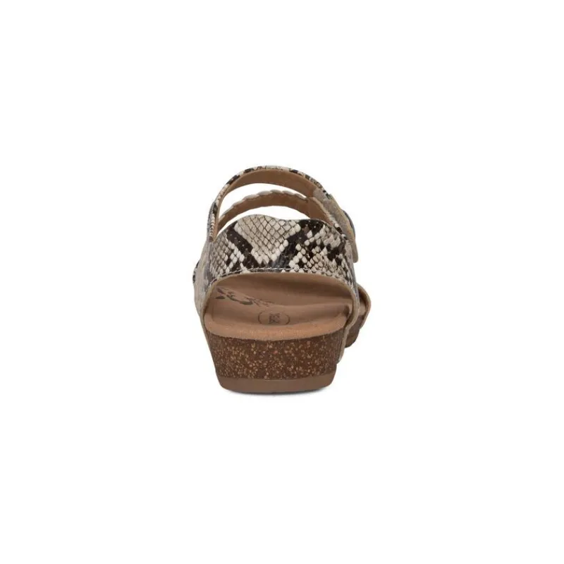 Aetrex Jillian Braided Quarter Strap Sandal