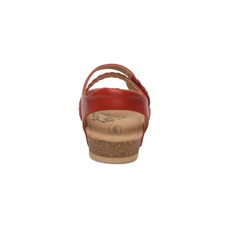 Aetrex Jillian Braided Quarter Strap Sandal