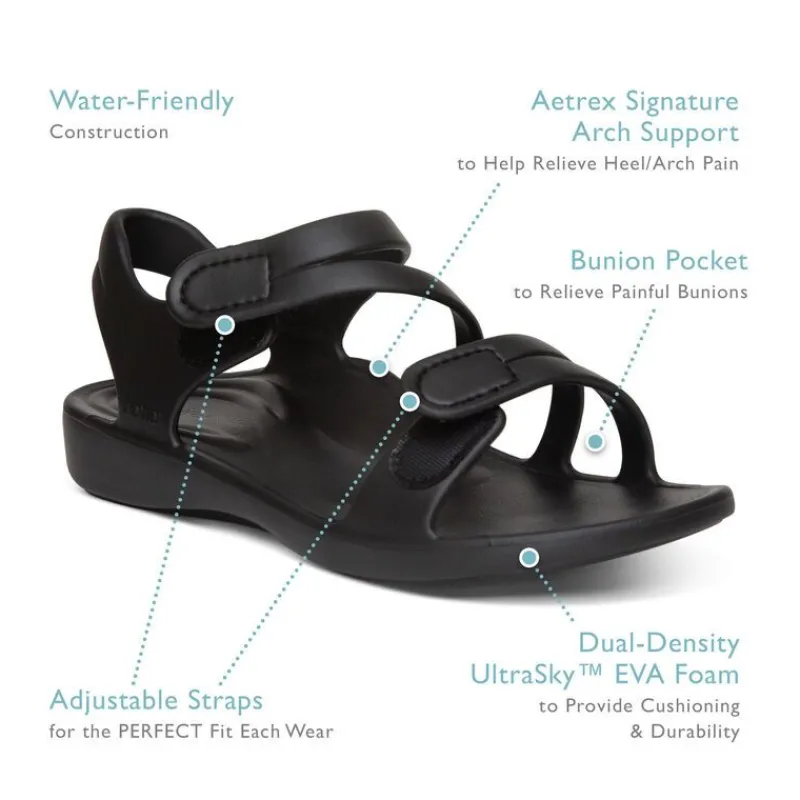 Aetrex Jillian Sport Sandal