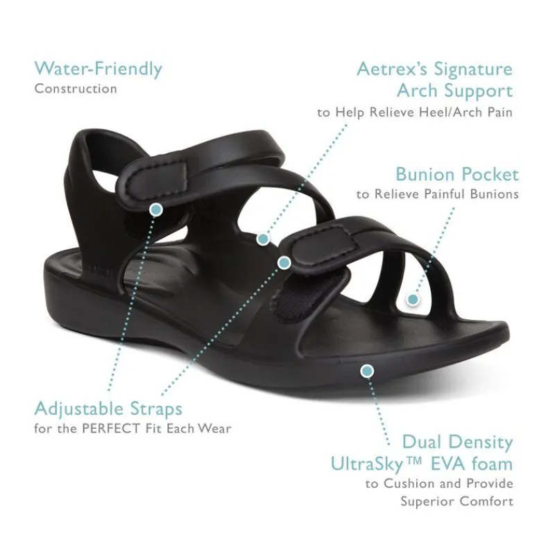 Aetrex Jillian Sport Sandal