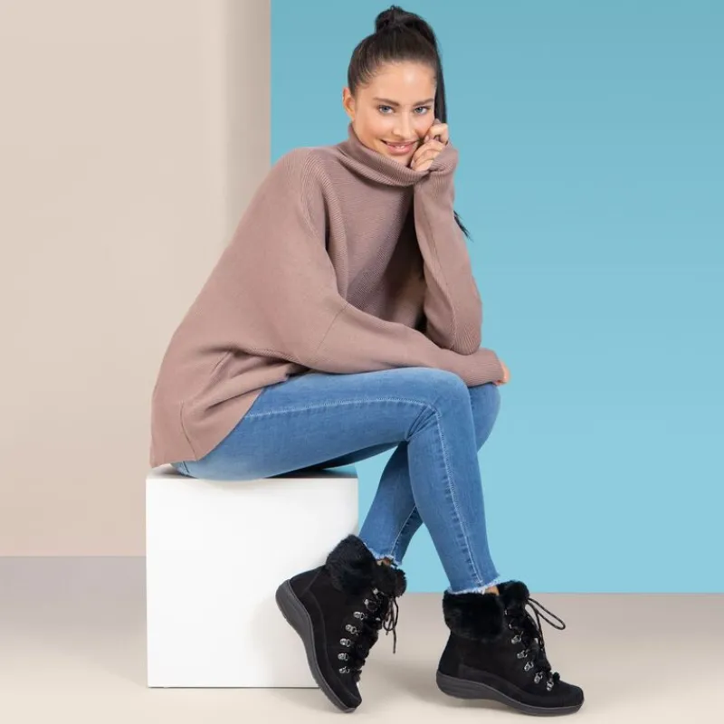 Aetrex Jodie Fur Winter Boot