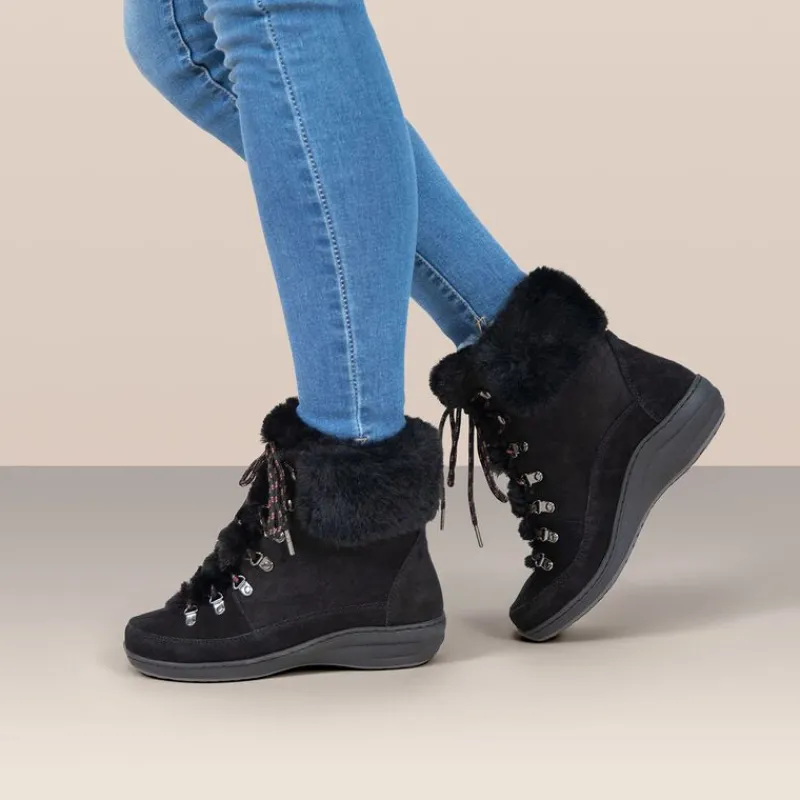 Aetrex Jodie Fur Winter Boot
