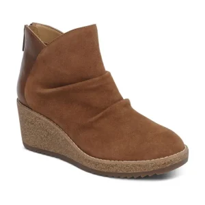 Aetrex Kara Ankle Wedge Boot