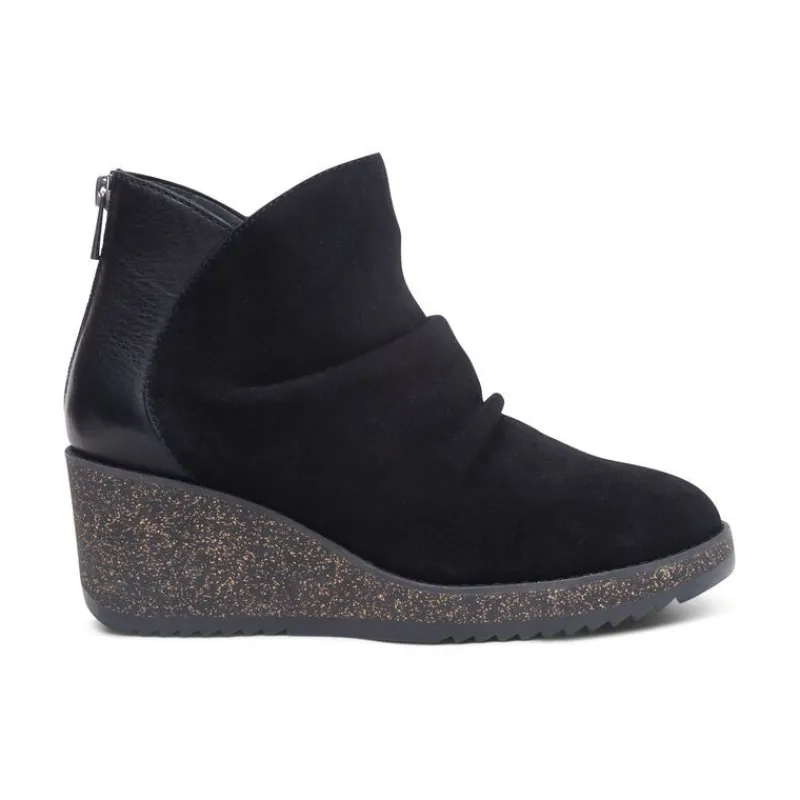 Aetrex Kara Ankle Wedge Boot