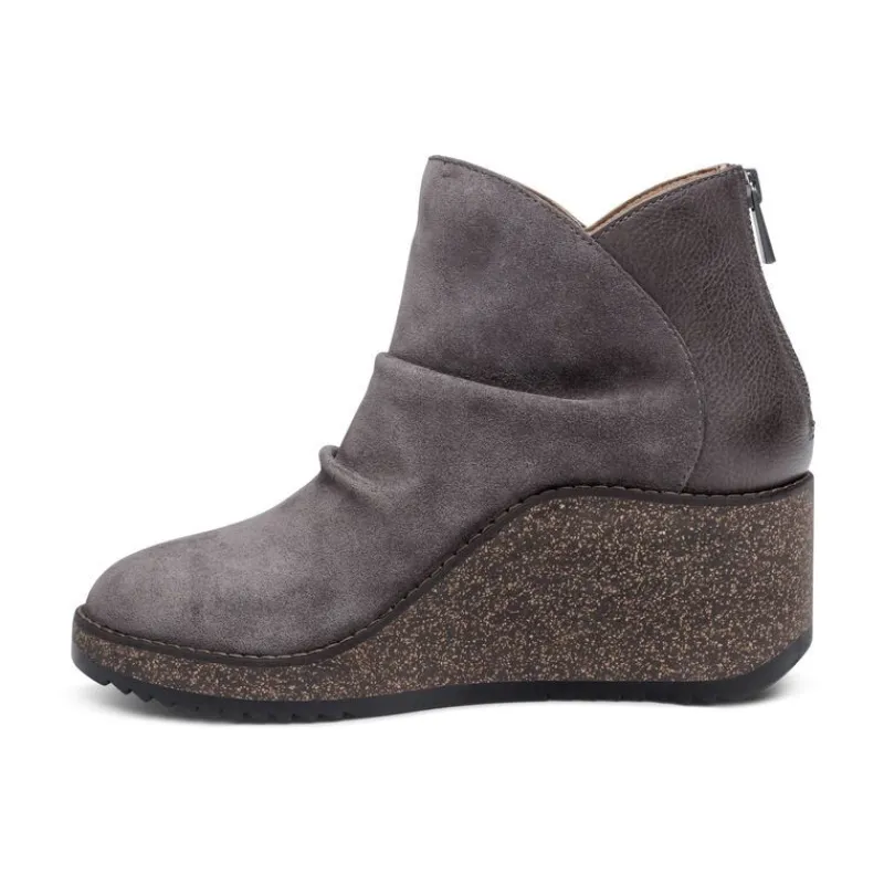 Aetrex Kara Ankle Wedge Boot