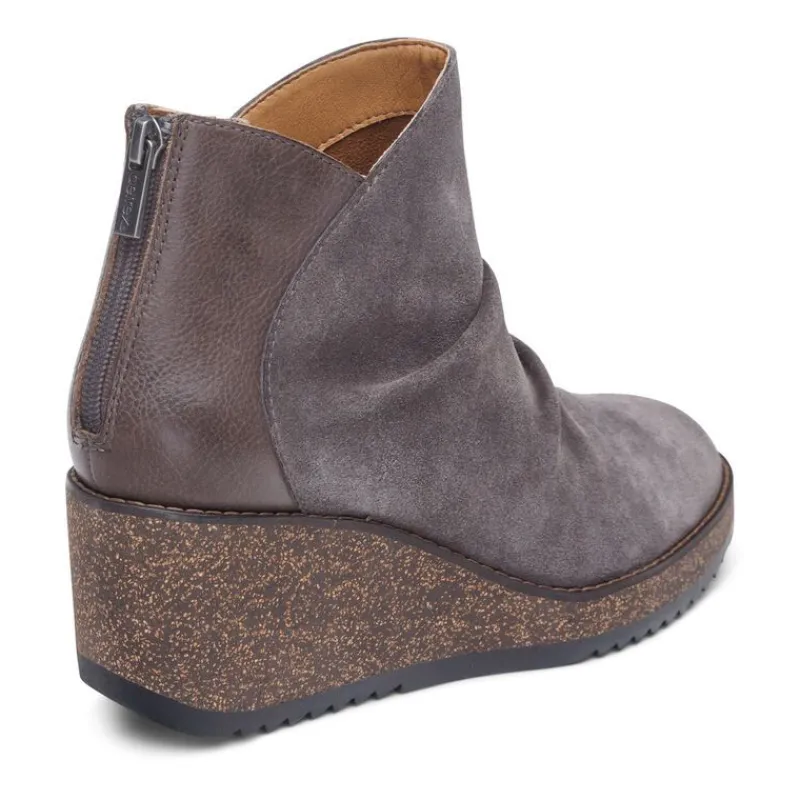 Aetrex Kara Ankle Wedge Boot