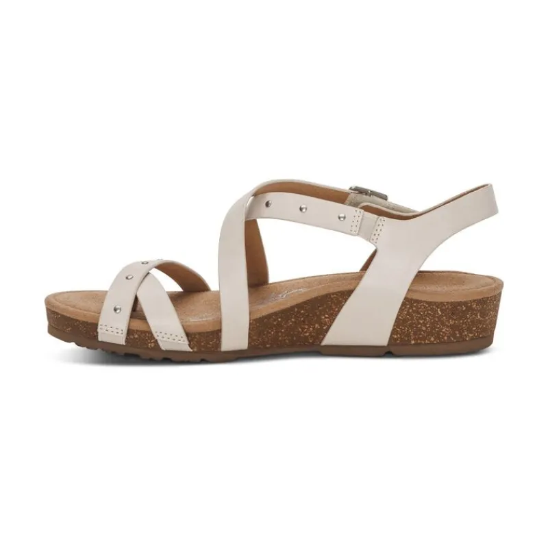 Aetrex Lauren Quarter Strap Sandal