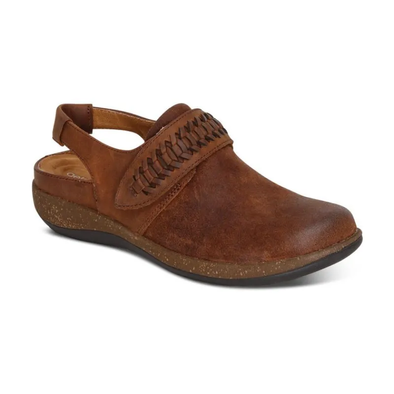 Aetrex Leni Slingback Clog