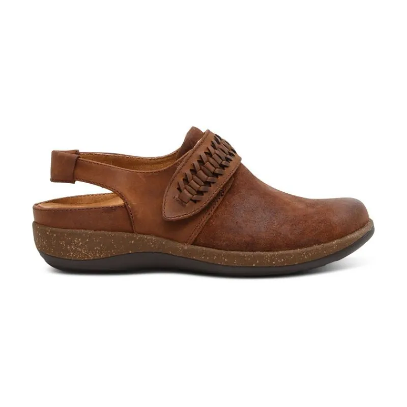 Aetrex Leni Slingback Clog