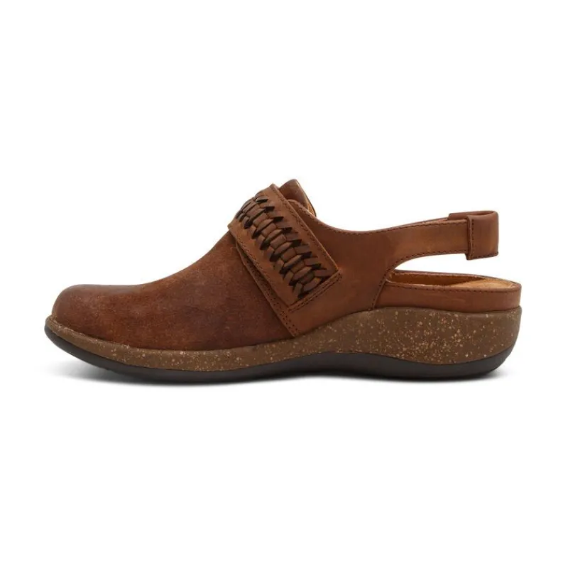 Aetrex Leni Slingback Clog