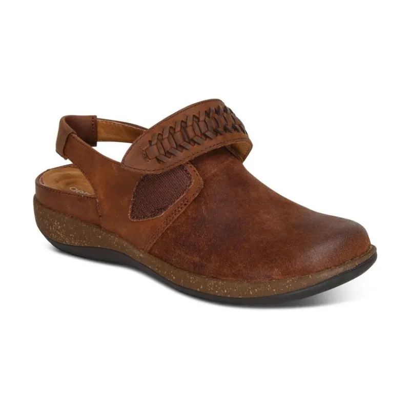 Aetrex Leni Slingback Clog