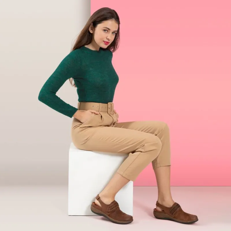 Aetrex Leni Slingback Clog