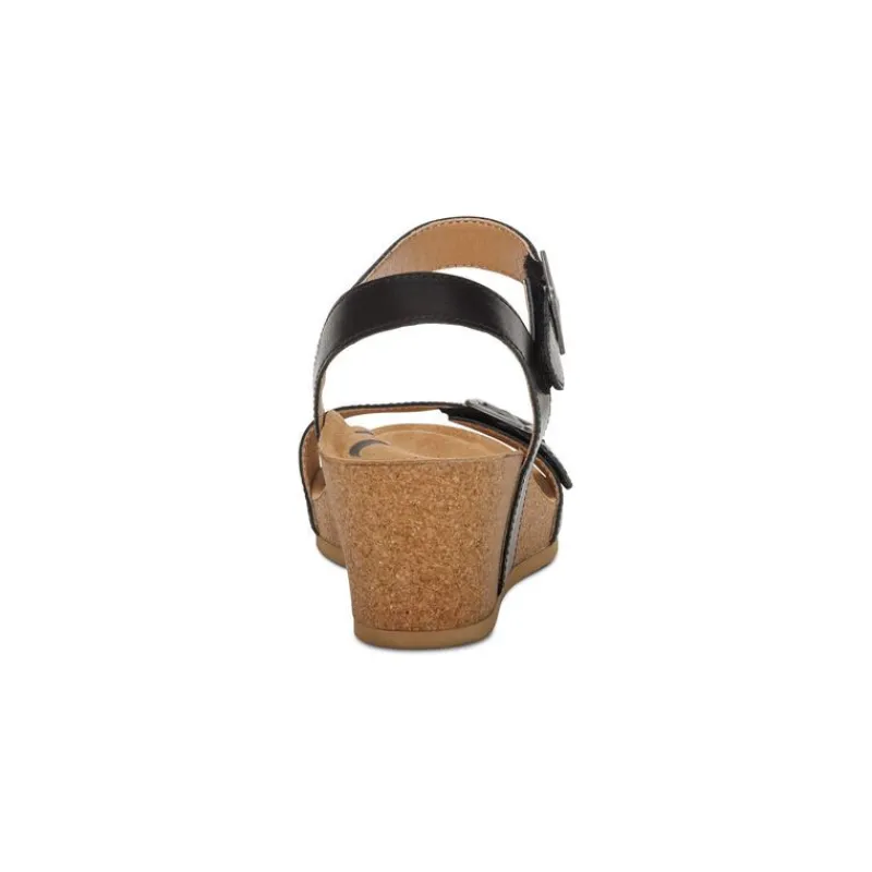 Aetrex Lexa Quarter Strap Wedge