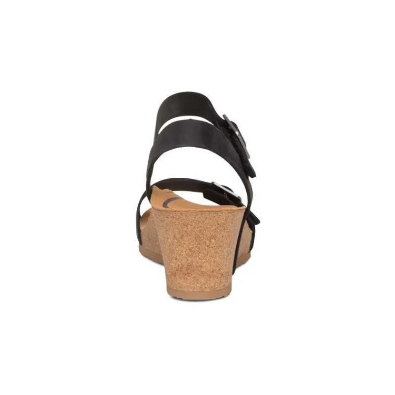 Aetrex Lexa Quarter Strap Wedge