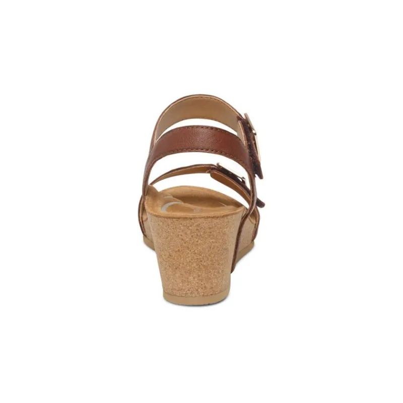 Aetrex Lexa Quarter Strap Wedge