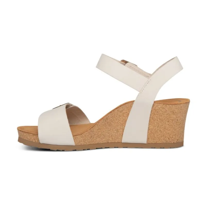 Aetrex Lexa Quarter Strap Wedge