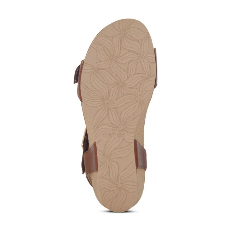 Aetrex Lexa Quarter Strap Wedge