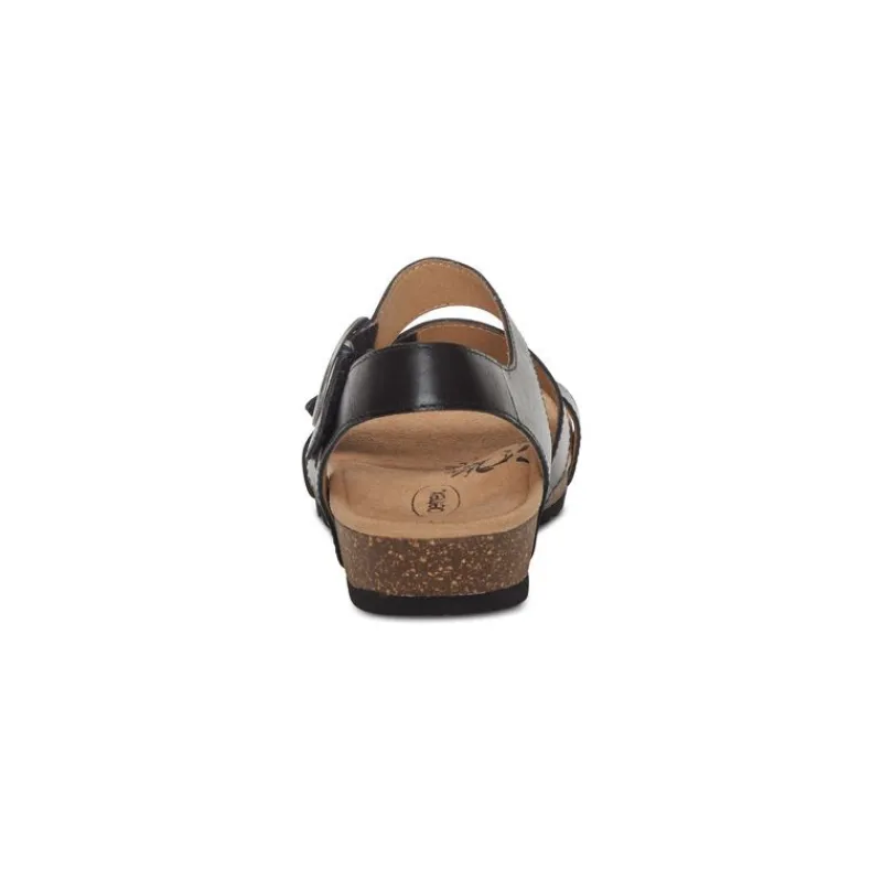 Aetrex Lilly Adjustable Quarter Strap Sandal