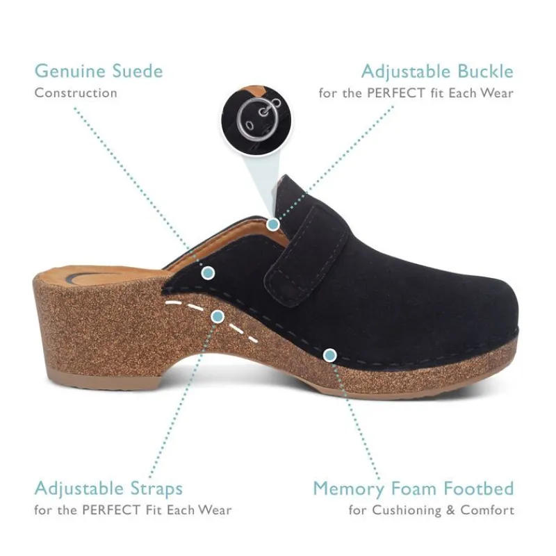 Aetrex Madison Cork Clog